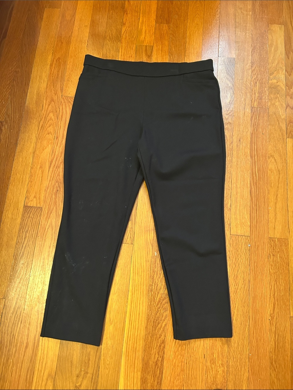 Susan Graver Dark Black Dress Pants